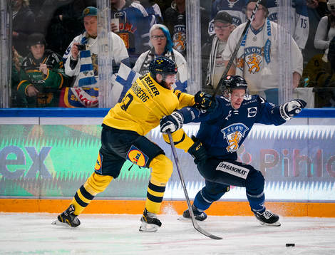 Petter Granberg of Sweden and Juha Jääskä of Finland