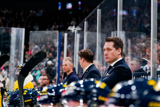 Head coach Sam Hallam of Sweden
