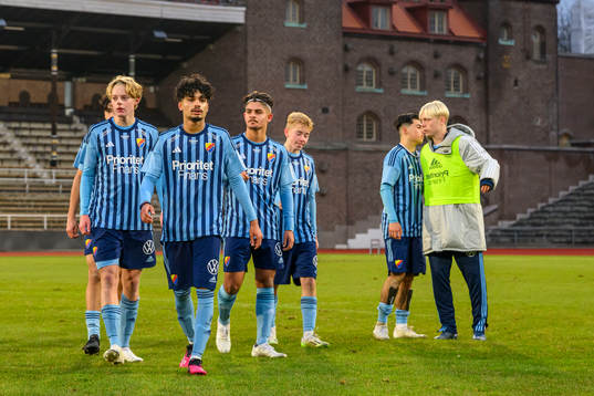 Djurgårdens IF spelare deppar