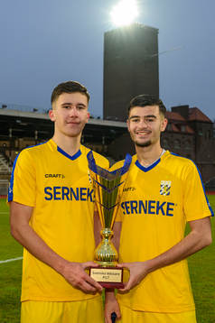 IFK Göteborg spelare jublar