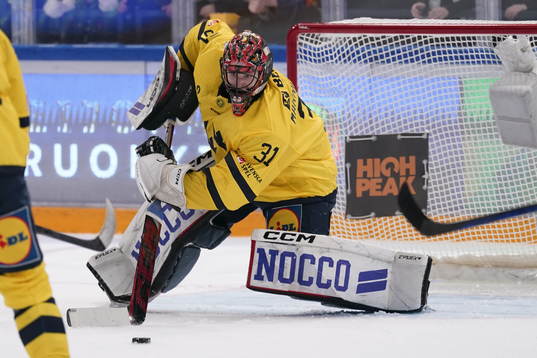 Goaltender Daniel Marmenlind of Sweden