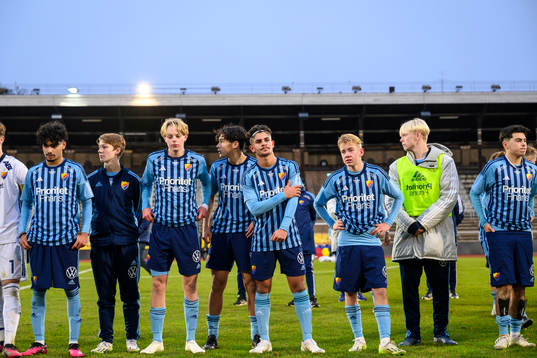 Djurgårdens IF spelare deppar
