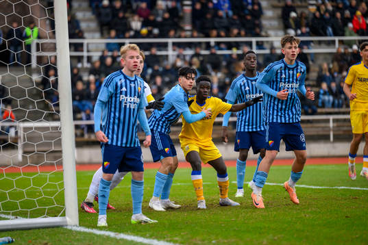 Djurgårdens Lukas Briceño De La Fuente och IFK Göteborgs