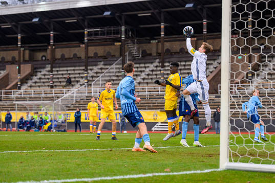 Djurgårdens målvakt Sixten Bringzén
