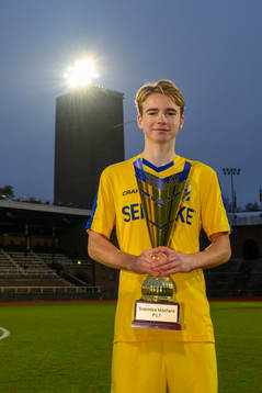 IFK Göteborg spelare jublar