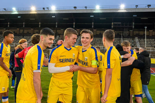 IFK Göteborgs Elis Barlind jublar