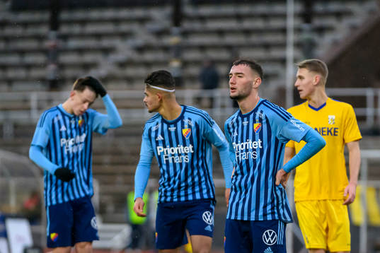 Djurgårdens Armando Prenga deppar
