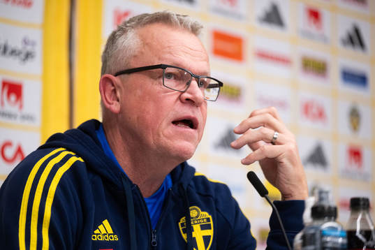 Janne Andersson, head coach of the Swedish national