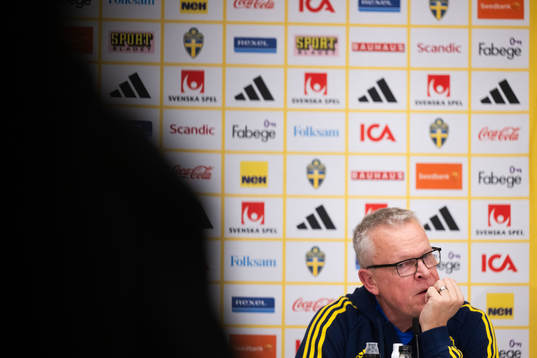 Janne Andersson, head coach of the Swedish national