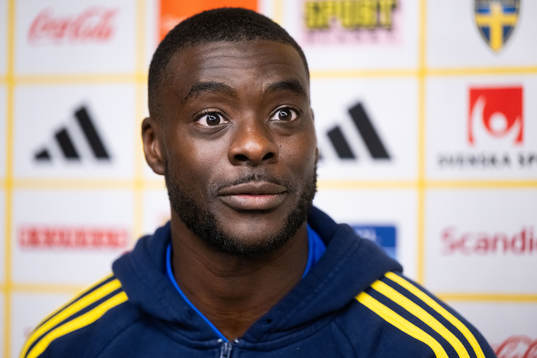 Ken Sema of the Swedish national football team
