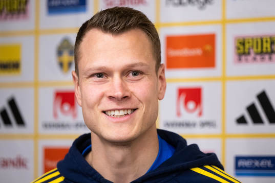 Viktor Claesson of the Swedish national football team