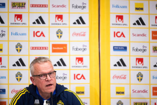 Janne Andersson, head coach of the Swedish national