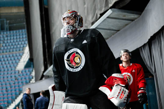 Goaltender Mads Søgaard