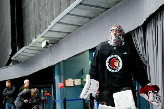 Goaltender Mads Søgaard