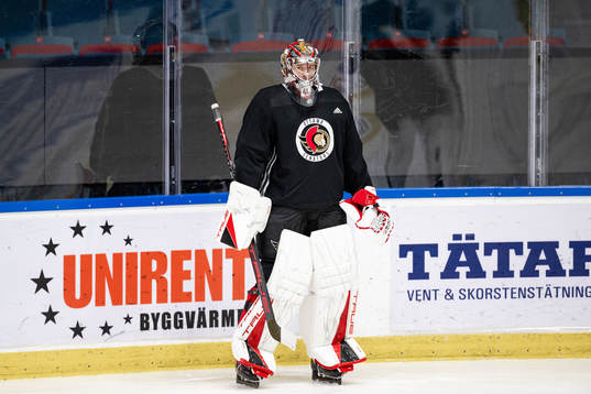 Goaltender Joonas Korpisalo