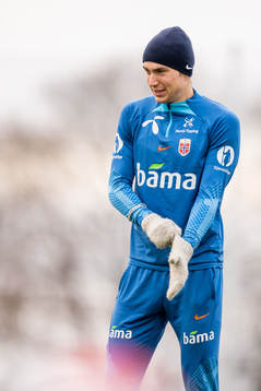 Kristian Thorstvedt of the Norwegian national football team