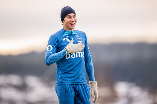 Kristian Thorstvedt of the Norwegian national football team