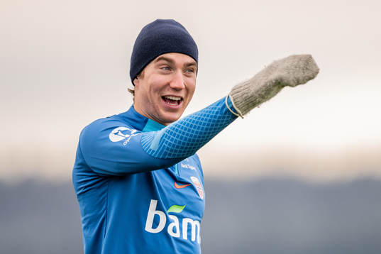 Kristian Thorstvedt of the Norwegian national football team