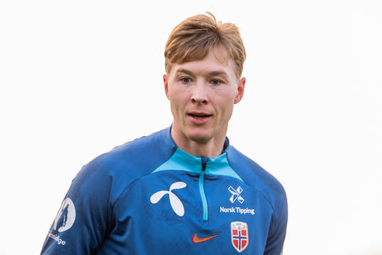 Goalkeeper Mathias Dyngeland of the Norwegian national
