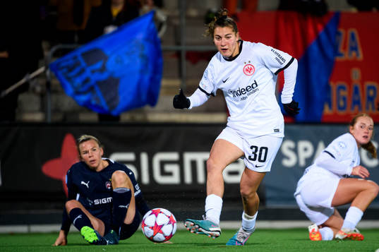 Carlotta Wamser of Eintracht Frankfurt