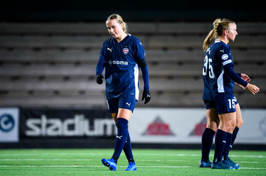 Ria Noora Minerva Öling of FC Rosengård looks dejected