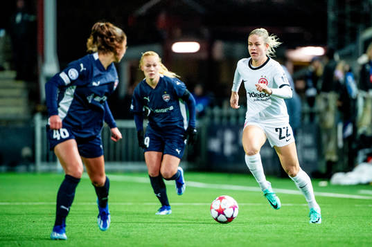 Nadine Riesen of Eintracht Frankfurt