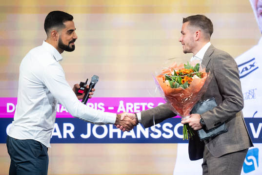 Oscar Johansson Schellhas, IFK Värnamo, tilldelas Domarnas