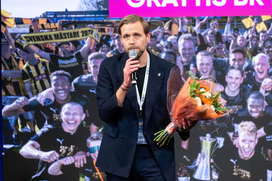 Marcus Jodin, BK Häcken, hyllas för guld i Svenska Cupen