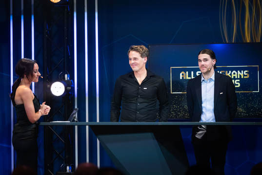 GAIS tränare Fredrik Holmberg och Västerås SKs