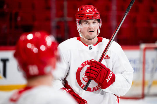 Klim Kostin of Detroit Red Wings