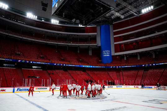 Players of Detroit Red Wings