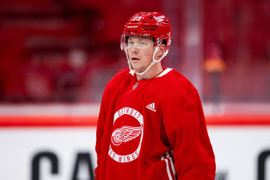 Lucas Raymond of Detroit Red Wings