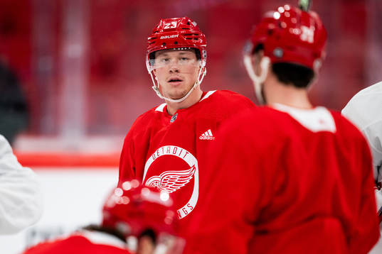 Lucas Raymond of Detroit Red Wings
