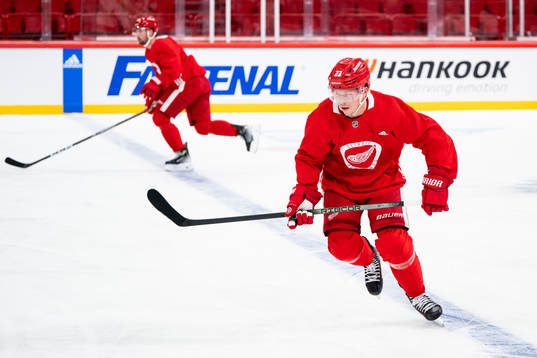 Lucas Raymond of Detroit Red Wings