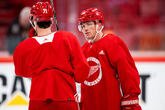 Lucas Raymond of Detroit Red Wings