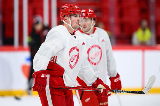 Klim Kostin of Detroit Red Wings