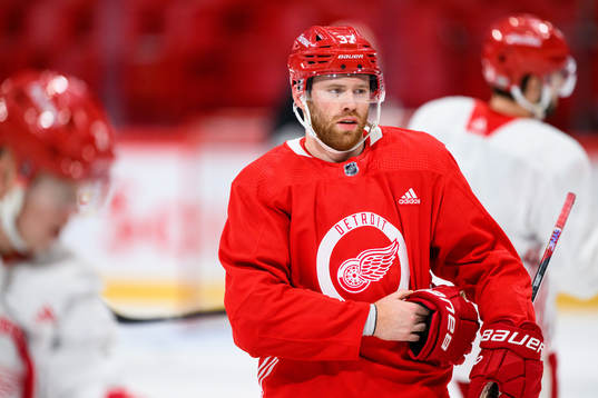 J.T. Compher of Detroit Red Wings