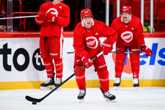 Lucas Raymond of Detroit Red Wings