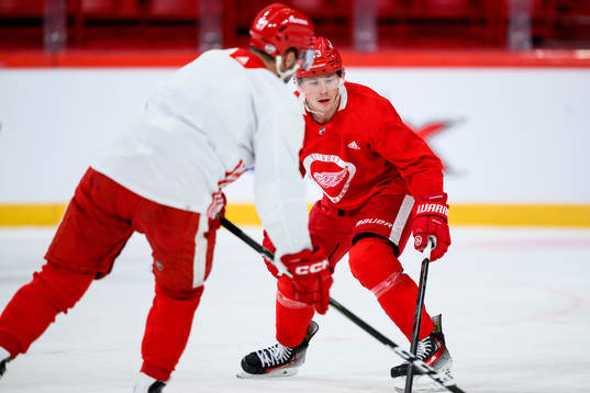 Lucas Raymond of Detroit Red Wings