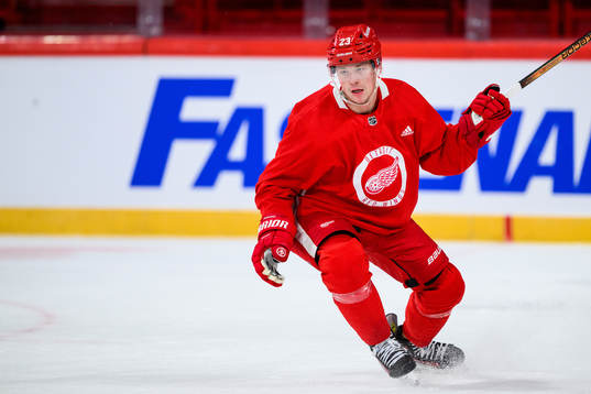 Lucas Raymond of Detroit Red Wings
