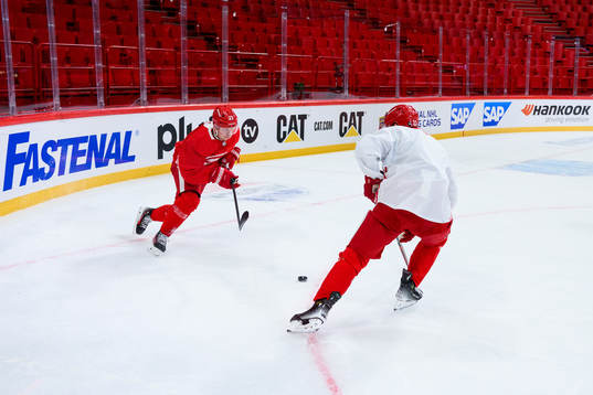Lucas Raymond of Detroit Red Wings