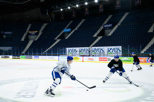 Bobby McMann Mark Giordano of Toronto Maple Leafs
