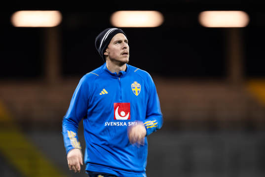 Victor Nilsson Lindelöf of the Swedish national football
