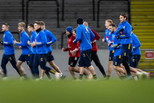 Albin Ekdal of the Swedish national football team