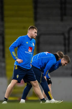 Dejan Kulusevski of the Swedish national football team