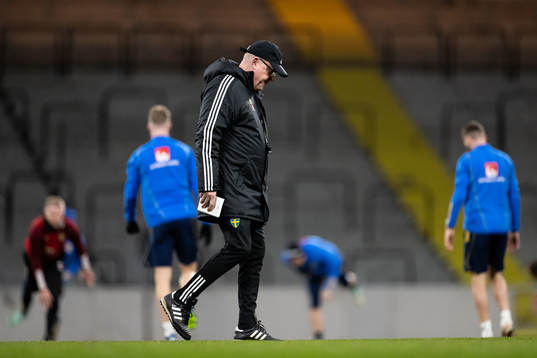 Janne Andersson, head coach, of the Swedish national