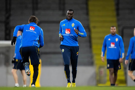 Ken Sema of the Swedish national football team