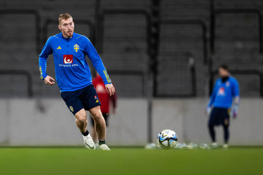Dejan Kulusevski of the Swedish national football team