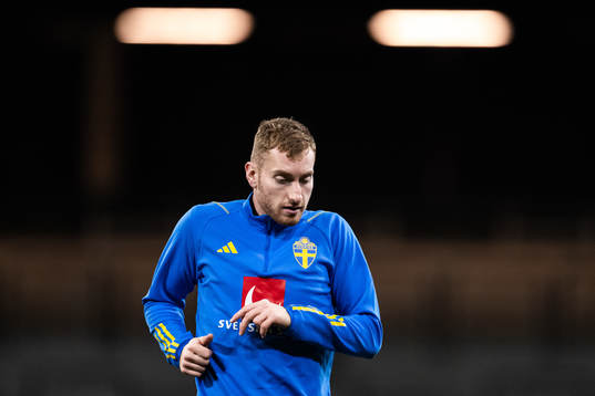 Dejan Kulusevski of the Swedish national football team