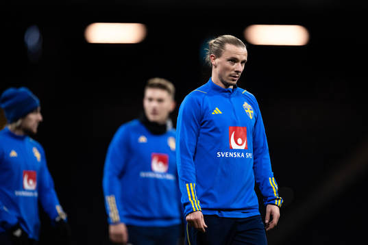 Niklas Hult of the Swedish national football team